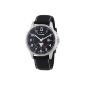 Junkers men's watch Chronograph Quartz XL leather 6848-2 (clock)