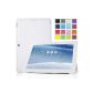 IVSO Slim Smart Cover Case for ASUS MeMO Pad Tablet with 10 ME103K Function Sleep / Wake Automatic (White) (Electronics)