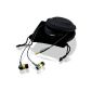 CSL Boxed Edition | CSL 630 ALU High End In-ear earphones / headphones with EP Powerbass + Transport Management / Hardcover + velvet bag (microfiber) + cable management (electronics)