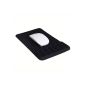 HIMRY Design Premium Mouse pad wrist rest Gel, Gel Mouse Pad Mouse pad with wrist rest, Surface Microfibre black KXC5101 black (Electronics)