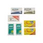 Derby Astra Dorco Shark Double Edge Safety Razor Blades Sampler Pack - Pack of 40 Blades (Personal Care)