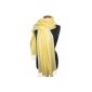 beautiful scarf in yellow