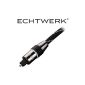ECHTWERK® Premium Toslink cable 3m Optical Cable Opto-digital (electronic)