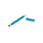 Wacom Bamboo Stylus Duo CS-170B 3rd generation, touch screen stylus for iPad, iPhone, Android Tablets, Smartphones with replaceable Pen Carbon tip and ballpoint pen, blue (accessory)