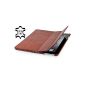 Goodstyle Couverture Case pocket from the finest leather for Apple iPad (3rd and 4th generation) support Smart Cover function, Cognac (Electronics)