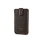 Bouletta MC leather case with pull-tab for Samsung Galaxy Note 3 III Café (Electronics)