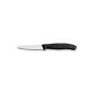 Victorinox 6.7633 paring Swiss Classic, pointed tip, serrated 8 cm, black (household goods)