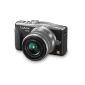 Panasonic LUMIX DMC-GF6KEG9K system camera (16 megapixels, 7.6 cm (3 inch) LCD display, Full HD) incl. H-FS1442AE-S Lumix Vario lens (Electronics)