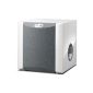 Yamaha NS-SW300 front firing subwoofer with patented Twisted Flare Port Bass Port brilliant white (Electronics)