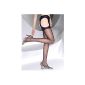 Huayang Sexy ultra-thin pantyhose Sun Up open front style for women (Black) (Clothing)