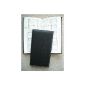 Mini Pocket Notebook OF embossed Addresses A7 Black (Office Supplies)
