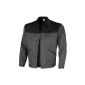 Qualitex Image-collar jacket with zipper blended fabric 65% Cotton 35% Polyester 3103 / 58RV (Misc.)