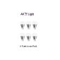 All top Light 6.5W E27 LED bulb, 6 pieces in each pack, 480 lumen, warm white, it indicates a 40 watt light bulb