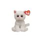 Ty - Ty42056 - Plush - Beanie Babies - Bianca White Cat - 15 Cm (Toy)