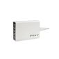 PNY USB Wall Charger Multi Sector 6 USB ports 50 W White (Accessory)