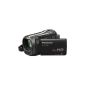 Panasonic HDC-SD66EG-K HD camcorder (SD card slot, 25x optical zoom, 6.9 cm display, image stabilizer, mini-HDMI, USB 2.0) (Electronics)