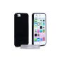 Yousave Accessories Silicone Gel Case for iPhone5S Black (Accessory)