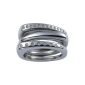 Fossil - JF84411040-503 - Steel Ring Women - T50 (Jewelry)