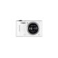 30F Samsung Digital Camera 16.2 Megapixel Compact 10x zoom White (Electronics)