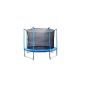 FA Sports Garden trampoline with safety net Flyjump monster, blue, 305 cm, 1220 (Equipment)