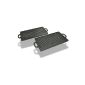 2X griddle insert Gas Grill Grill jaws cast iron plate BBQ Accessories (household goods)
