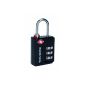 Travelite 26-01 encrypted TSA combination lock Black (Luggage)