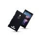 Nokia Lumia 925 Rubberized HARD CASE COVER IN BLACK (Electronics)