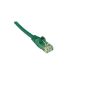 Green 0.5m CAT6 Network cable - Premium Quality (100% copper wire) - RJ45 - Ethernet - Patch - LAN - 10/100/1000 - Gigabit (Electronics)