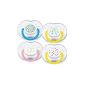 Avent 2 Pacifiers Orthodontic Silicone Free Flow Trend 6-18 Months (Baby Care)