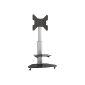 My Wall HP1CL stand for flat screen (to 119 cm (47 inch), tiltable +45 degree) silver (Accessories)