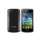 mumbi silicone TPU Case Samsung S8600 Wave 3 - Silicone Protective Case Cover Case Transparent Black (Accessory)
