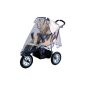 Sunny Baby 10083 - Universal raincover for sports cars, shoppers, joggers or stroller with roof (Baby Product)