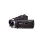 Sony HDR-PJ330 Camcorder Classic 1080 pixels Optical Zoom 30 x 2.29 Mpix Wifi / NFC Black (Electronics)