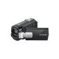Samsung SMX-F40 Camcorder (SD HC / MMC + card slot, 52 times optical zoom, 6.9 cm (2.7 inch) touchscreen, Black (Electronics)
