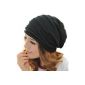 Demarkt Women Men Unisex Fashion Winter knitting wool crochet Ski Slouch Long Beanie Cap Hat