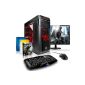 Complete PC Gaming PC Intel Core i5 4590 4x3.30GHz (Turbo until 3,7GHz) • 22 