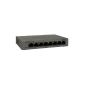 Netgear Gigabit GS308-100PES metal enclosure Switch (8-port) (Accessories)