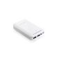 RAVPower® Deluxe 8400mAh External Battery for Smartphones and Tablets, white (Electronics)