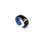 2014 Very Fashion Wireless Bluetooth Smart Watch Bracelet Watch Anti-Loss Wristwatch Mic & Speaker Headset Call NFC vibrations, Bi-Mode Wireless and Android Support & ios (White, Blue, Black) (Blue) (Watch)