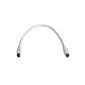 FireWire cable.  9 to 9 pin, in the MAC design, white, 30cm.  0.3m (Electronics)