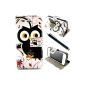 APPLE IPHONE 5 5G 5S DIFFERENT PATTERN BOOK BAG rubber shell INSIDE: POUCH Skin Case