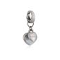 Fossil ladies Charm HEART pearl, white JF85902040 (jewelry)