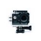 QUMOX @ SJ4000 Black Cam Camera Action Sport Waterproof Full HD 1080p 720p Video Helmetcam (Sport)