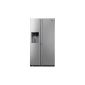 Side-by.side refrigerator / freezer combinations