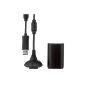 Xbox 360 - Play & Charge Kit R Black (Accessories)
