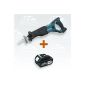 Makita cordless reciprocating saw BJR181 BJR 181 Solo device + 1 Battery 4.0 AH Samsung inside (Misc.)