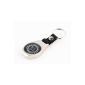 Huntington CC-01 small compass in robust housing made of brushed steel, professionally liquid damped in a metal housing (K30T DE) (Luggage)
