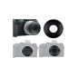 Automatic lens cover black for Olympus M.ZUIKO DIGITAL ED 14-42mm f / 3.5-5.6 EZ (Electronics)