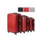 Set of 3 Trolley suitcases with integrated combination lock, telescopic handle and castors 360 - VARIOUS COLORS (Luggage)