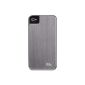 Casemate CM014540 Barely There Brushed Aluminum Case for Apple iPhone 4 / 4S Silver (Wireless Phone Accessory)